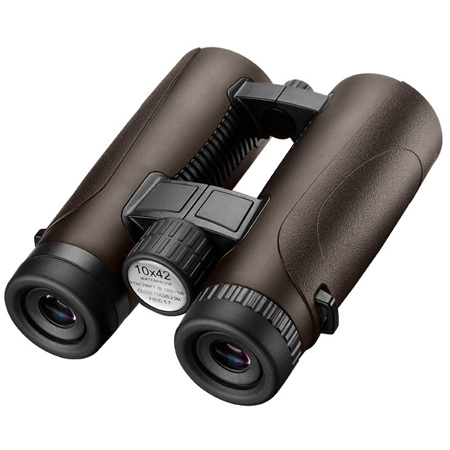 Barska 10x42 Embark Water Proof Roof Prism Binocular, 5.6 Deg. AoV, Brown