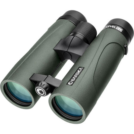 Barska 8x42 Level ED WP Roof Prism Binocular, 8.1 Deg Angle of View, Matte Black