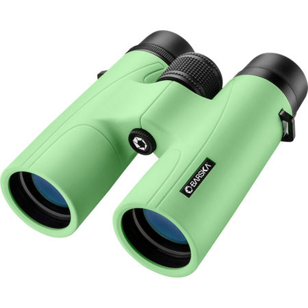 Barska 10x42 Crush Weather Resistant Roof Prism Binocular, 5.8 Deg AoV, Green