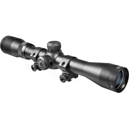 Barska 4x32mm IR Plinker-22 Riflescope, 30/30 Cross Reticle, 1" Center Tube