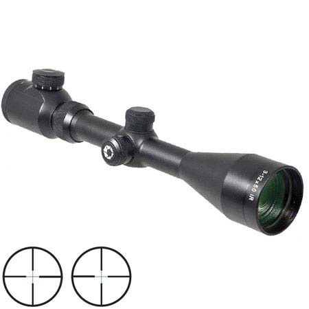 Barska 3-12x50mm Huntmaster Pro Riflescope, Illum 30/30 DCR Cross Ret, 1" Tube