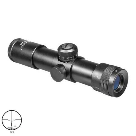 Barska 4 x 21 AO Electro Sight Riflescope, Matte Black