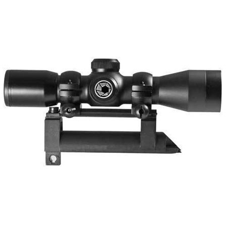 Barska 4x32 Compact Contour Riflescope, 30/30 Reticle, 1" Center Tube
