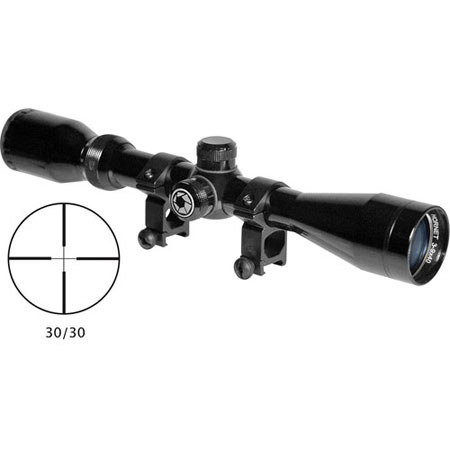Barska 3-9x40 Hornet Riflescope with 5/8" Mounting Rings