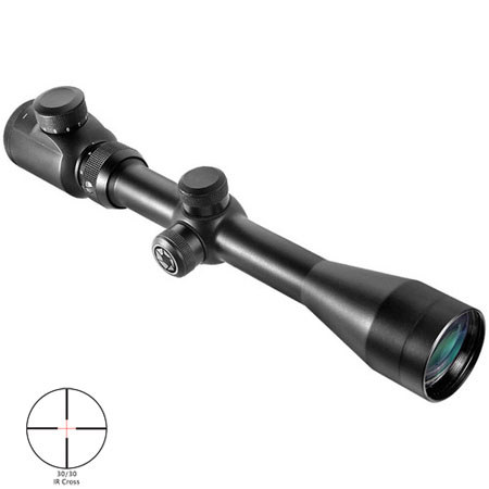 Barska 3-9x40 Huntmaster Pro Riflescope, Illum 30/30 Cross Reticle, 1" Tube