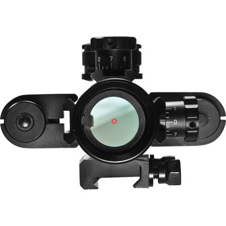Barska 1x30mm IR Electro Sight Series Scope, Illum Red Cross Reticle