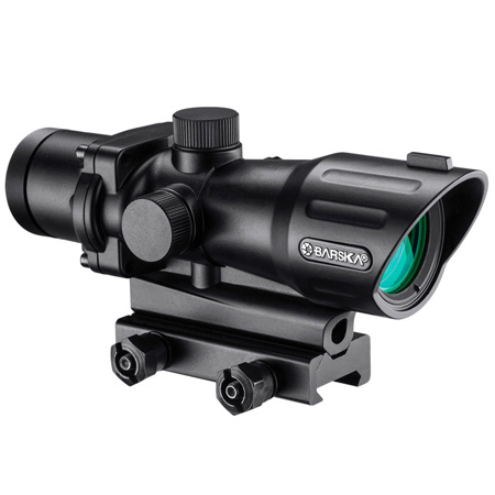 Barska 4x32 Electrosight Riflescope, Illum Mil-Dot Ret., Picatinny Mount