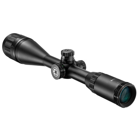 Barska 6-24x50 Blackhawk Riflescope, Illum Mil-Dot, Adjust Objective, 1" Tube