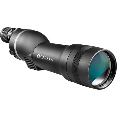 Barska 22-66x80 Spotter-Pro Water Proof Straight Spotting Scope, Black
