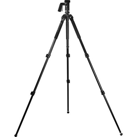 Barska AF11600 3-section Aluminum Tripod with Pistol Grip Head - Black