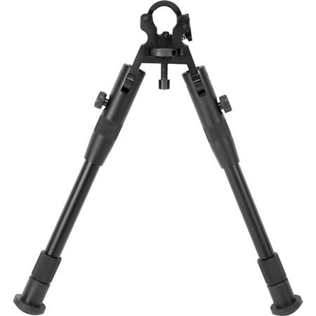 Barska Barrel Clamp Bipod, High 8-10" (20.32-25.4cm)