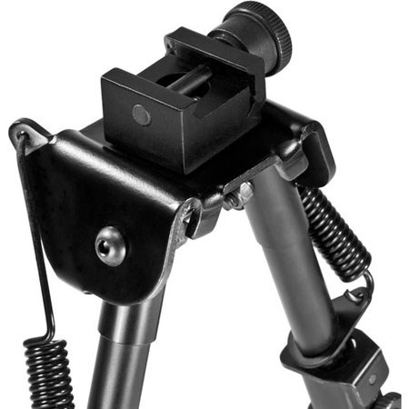 Barska Low Spring Loaded Adjustable Bipod, 5.5-7" / 13.97-17.78 cm