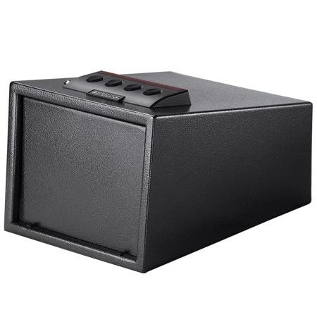 Barska 0.23 Cubic Foot Electronic Keypad Quick Access Safe, Black