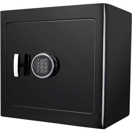 Barska 1.01 Cubic Foot Keypad Jewelry Safe Black Interior, Black