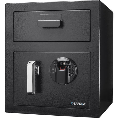 Barska Biometric Keypad Depository Safe