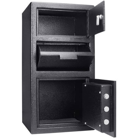 Barska 0.72/0.78 Cubic Foot Locker Keypad Depository Safe