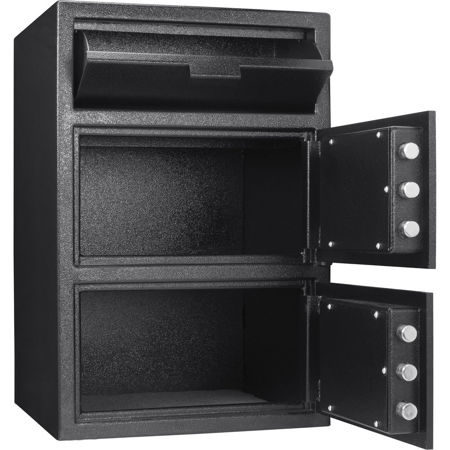 Barska 1.6/2 Cubic Foot Two Lock Keypad Depository Safe