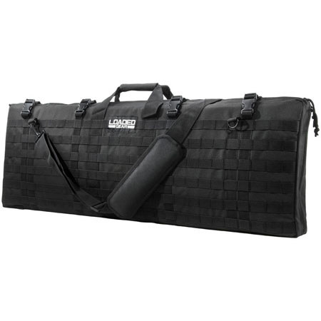 Barska Loaded Gear RX-300 40" Soft Tactical Dual Rifle Bag, Black