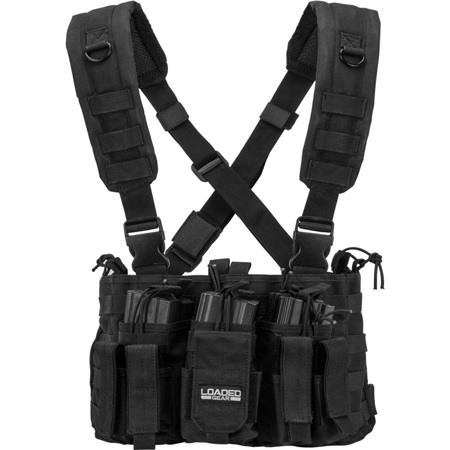 Barska Loaded Gear VX-400 Tactical Chest Rig, Black BI12258 - Adorama