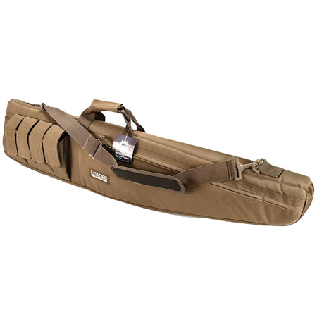 Barska Loaded Gear RX-100 48" Tactical Soft Two Rifle Bag, Flat Dark Earth