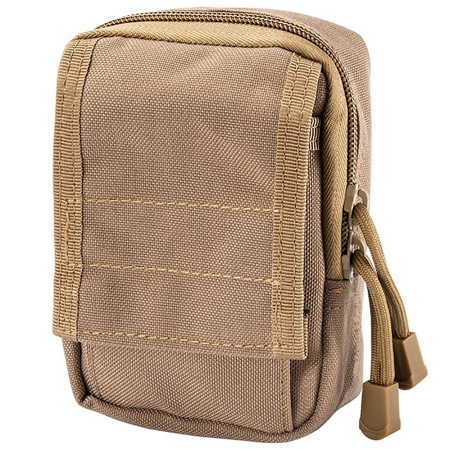 Barska Loaded Gear CX-800 Accessory Pouch for MOLLE System, Flat Dark Earth