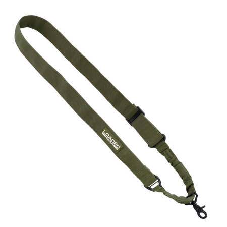 Barska Loaded Gear CX-100 Tactical Single Point Rifle Sling, OD Green