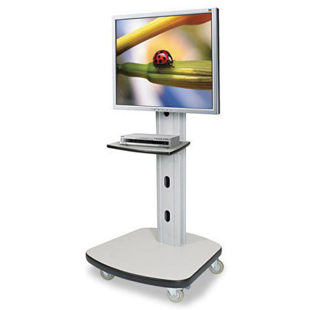 Balt Mobile Plasma/LCD 1-Shelf Stand, Gray