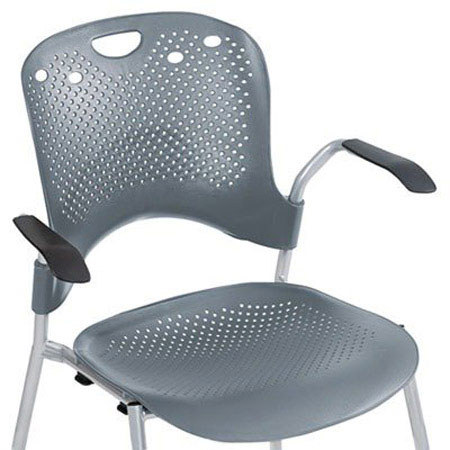 Balt Optional Arms for Circulation Series Seating, Black