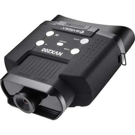 Barska 2x24mm Digital Zoom Night Vision NVX200 Binocular, Std SD-Cards
