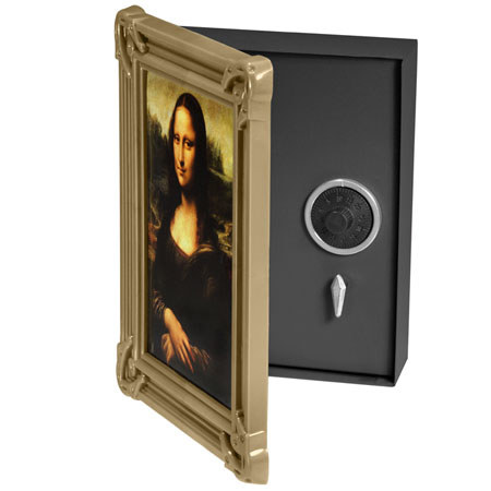 Barska Wall Mount Picture Frame Safe with Combination Lock