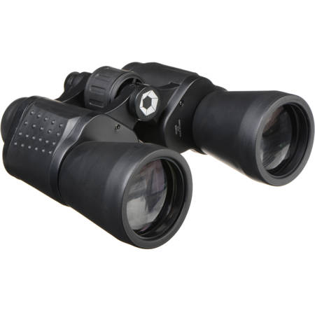 Barska 20x50 Colorado Porro Prism Binocular, 3.2 Degree Angle of View, Black