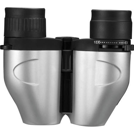 Barska 6-18x21 Blueline Porro Prism Binocular, 5.8 Degree Angle of View, Black