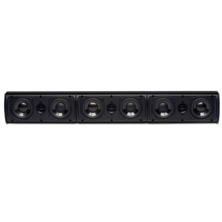 Boston Acoustics P400 On-Wall 3-Channel Speaker, Black, Single