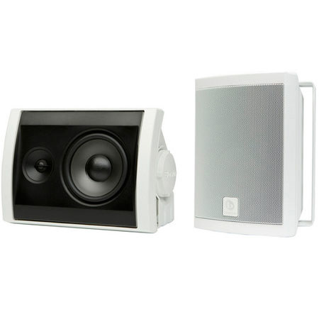 Boston Acoustics Voyager 40 2-Way Outdoor Speakers, White, Pair