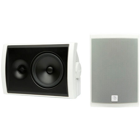 Boston Acoustics Voyager 60 2-Way Outdoor Speakers, White, Pair
