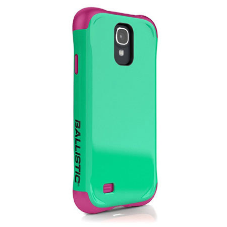 Ballistic Aspira Case for Samsung Galaxy S4, Mint Green /Strawberry Pink