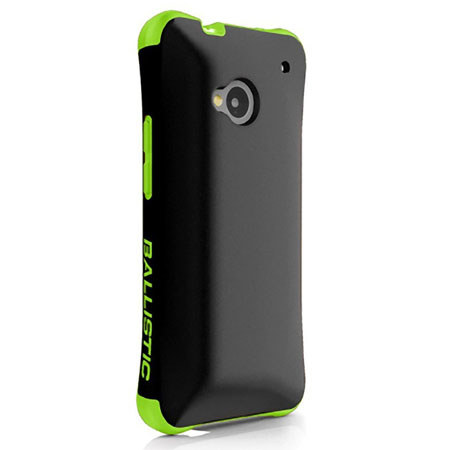 Ballistic Aspira Case for HTC One, Black / Lime Green