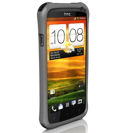 Ballistic Aspira Case for HTC One, White / Black