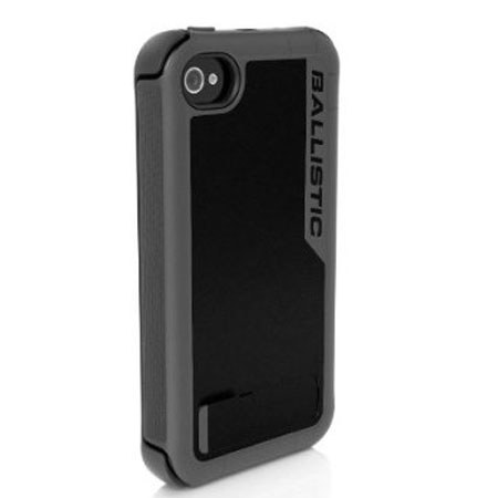 Ballistic Every1 Series Case for iPhone 4/4S, Charcoal/Black
