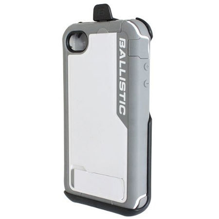 Ballistic Every1 Series Case for iPhone 4/4S, Charcoal/White