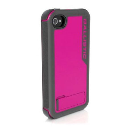Ballistic Every1 Series Case for iPhone 4/4S, Raspberry Pink/Black