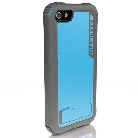 Ballistic Every1 Case for iPhone 5, Charcoal/Baby Blue