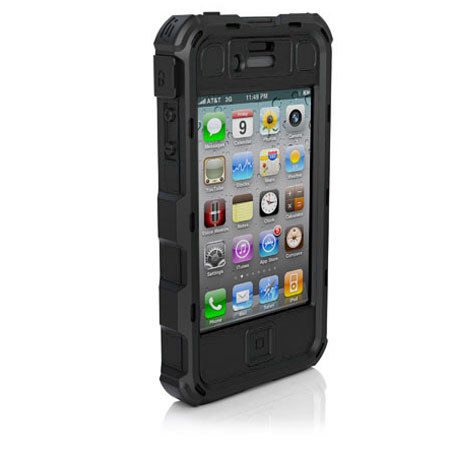 Ballistic Hard Core (HC) Case for iPhone 4/4S - Black/Black