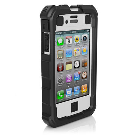 Ballistic Hard Core (HC) Case for iPhone 4/4S - Black/White
