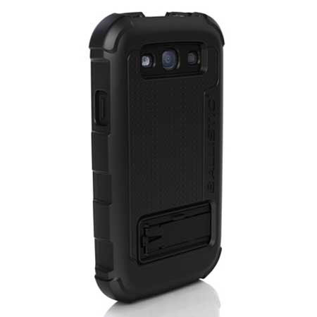 Ballistic Hard Core (HC) Series Case for Samsung Galaxy S3, Black/Black