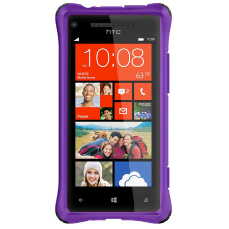 Ballistic Life Style Smooth Case for HTC 8X, Purple