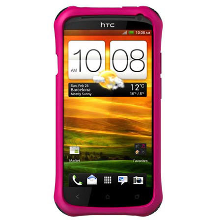 Ballistic Life Style Smooth Case for HTC One S, Hot Pink