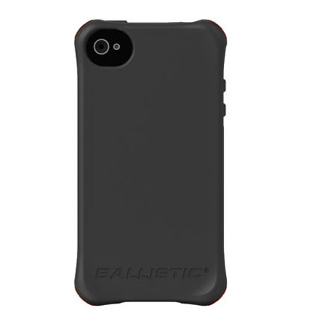Ballistic Life Style Smooth Case f/iPhone 4/4S - Charcaol - w/Bumpers