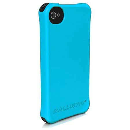 Ballistic Life Style Smooth Case for iPhone 4/4S, Teal with Bumpers