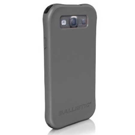 Ballistic Life Style Smooth Case for Samsung Galaxy S3, Charcoal with Bumpers
